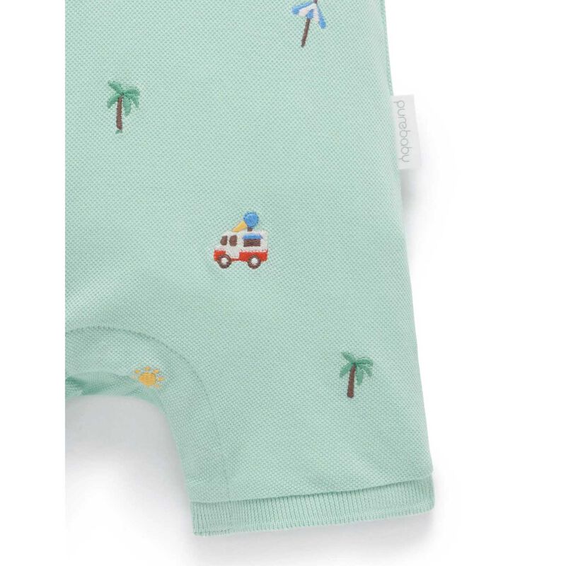 Purebaby Polo Growsuit image number 3